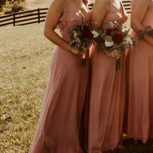 Azazie Dusty Rose dress